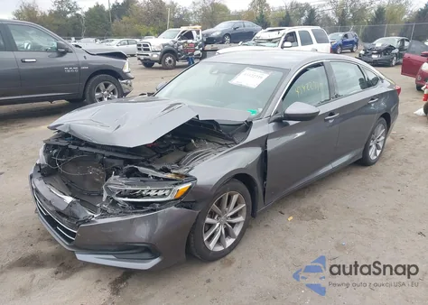 2021 Honda Accord Lx z USA, uszkodzony, nr VIN 1HGCV1F1XMA020083